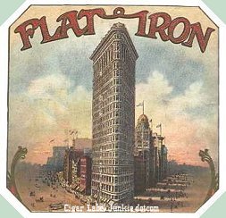 Flatiron Building outer cigar box label