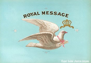 Royal- cigar box label
