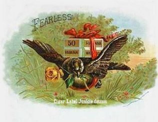 Fearless- cigar box label