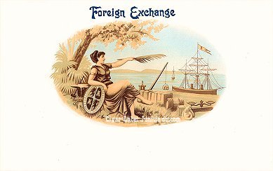 Foreign Exchange inner cigar label