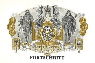 Fortschritt-cigar box label