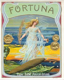 Fortuna outer cigar label
