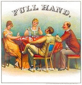 Full Hand- cigar box label