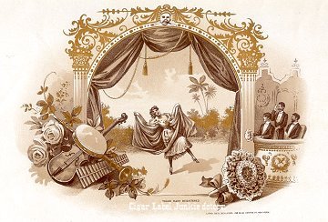 Gaiety Girl ts cigar box label