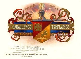 Top Sheet- cigar box label