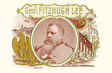 Gen Fitzhugh Lee cigar box label