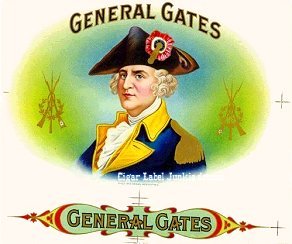 Gen Gates cigar box label