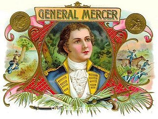 Gen Mercer cigar box label