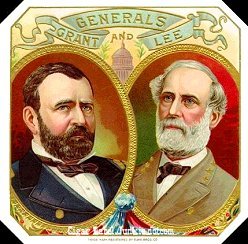 Generals cigar box label