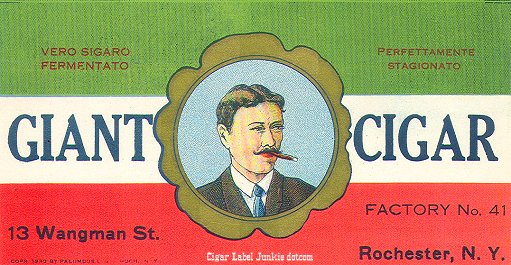 Giant Cigar-inner cigar label