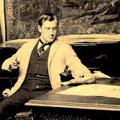 Charles Dana Gibson cigar box label