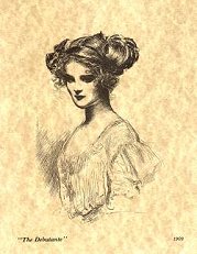 Gibson Girl cigar box label