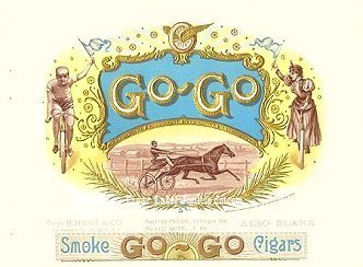 Go-Go-cigar box label