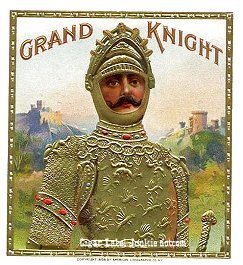 Grand Knight- cigar box label