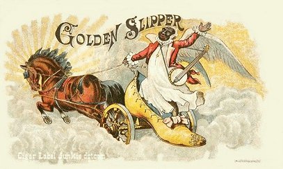 Golden Slipper cigar box label