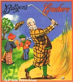 Crackers- cigar box label