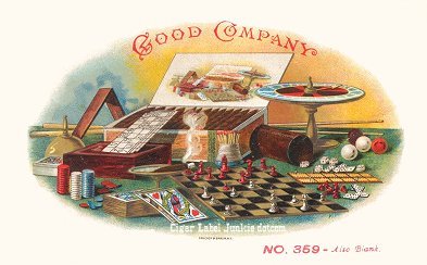 Good Company cigar box label