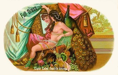 Full Dress- cigar box label