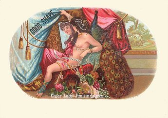 Good Shape- cigar box label