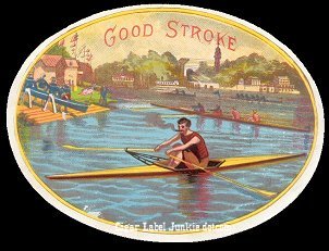 Good Stroke cigar label
