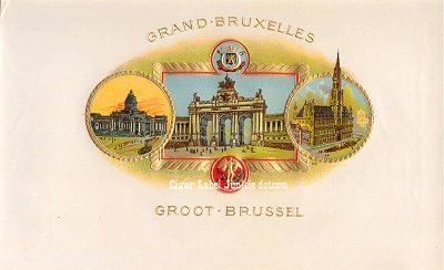 Grand Bruxelles inner cigar label
