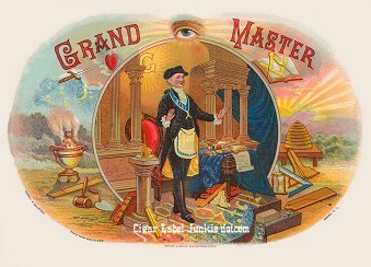 Grand Master- cigar box label