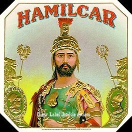 Hamilcar- cigar box label