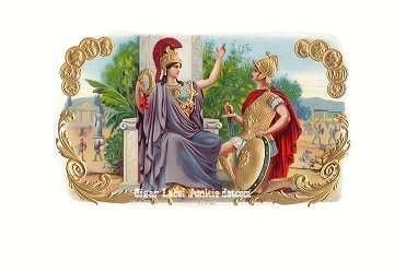 Heroica inner cigar label
