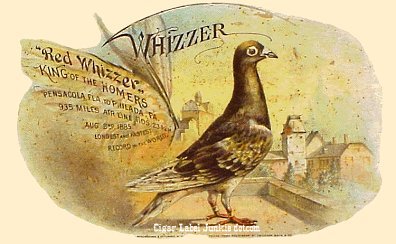 Whizzer- cigar box label