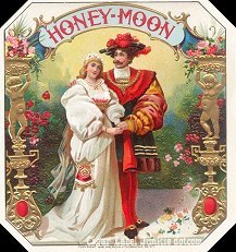 Honey Moon_1 cigar label