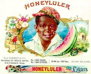 Honeyluler cigar label
