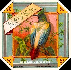 Novel- cigar box label