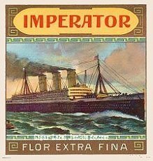 Imperator cigar label