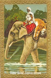 India- cigar box label