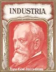 Industria 2 cigar box label