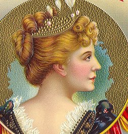 Infanta- cigar box label