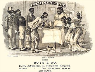 Introduction cigar label