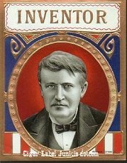 Inventor cigar label
