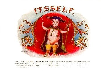 ItsSelf- cigar box label