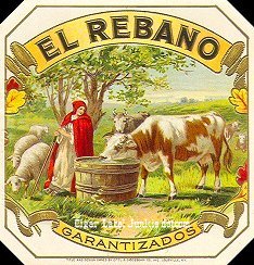 El Rebano- cigar box label