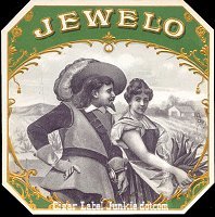 Jewelo outer cigar box label