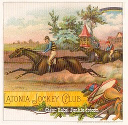 Latonia-cigar label