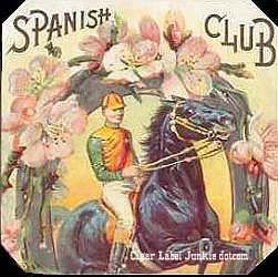 Spanish Club-cigar label