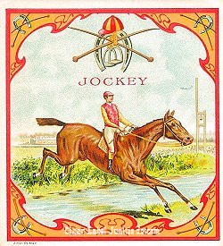 Jockey cigar label