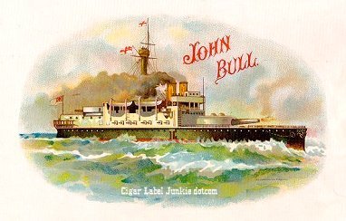 John Bull cigar box label