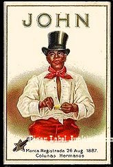 John cigar label