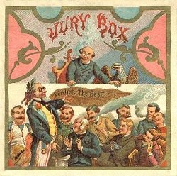 Jury Box cigar box label