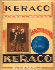 Keraco outer cigar label