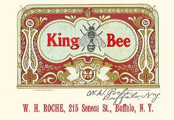King Bee 2- cigar box label