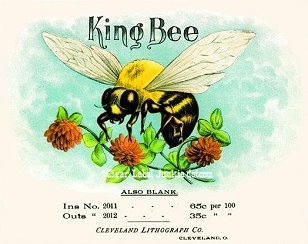 King Bee- cigar box label